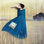 Shamsia Hassani, The Wishes Suitcase, 2023