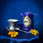 Ceramic Tales, Palpitation Ceramic Tea Set with 2 cups, 2023