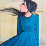 Shamsia Hassani, The Wishes Suitcase, 2023