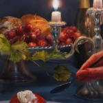 Kana Tsumura, The Dining Table With Candle Light II, 2025