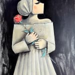 Shamsia Hassani, The Wishes Suitcase, 2023