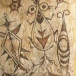 Bark Cloth Painting Lake Sentani Papua, Indonesia