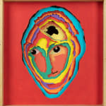 Two-sided mask, Lady Picasso - Menso, Aimé Mpane