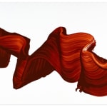 James Jamie Nares Durham Press Cosmas Screenprint Brushstroke Edition