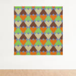 Polly Apfelbaum Durham Press There are Many Hearts Park 2 Woodblock Monoprint