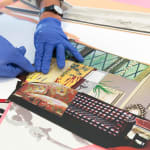Mickalene Thomas Interior: Fireplace with Blackbird Print Edition