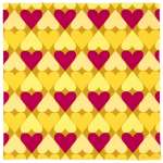 Polly Apfelbaum Heart & Soul Yellow Print Edition