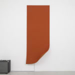 Naama Tsabar, Work on Felt Overlap Diptych (Variation 1) Copper and Sandstone, 2023