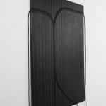 Naama Tsabar, Work on Felt Overlap Diptych (Variation 1) Copper and Sandstone, 2023