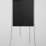 Naama Tsabar, Work on Felt Overlap Diptych (Variation 1) Copper and Sandstone, 2023