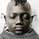 Jan C. Schlegel, Raila (Closed Eyes), Turkana tribe, Kenya, 2017