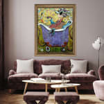 Max Pedreira, El baño matutino en la planta alta (The morning bath upstairs).