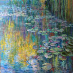 Juan del Pozo, Water, Lilies and Willow, 2022