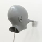 Simon Lehner, Echo Figure (Grey matter cycle II), 2023