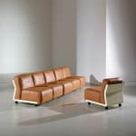 Mario Bellini, Six Amanta modular chairs / sofa