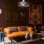 &Tradition, Verner Panton, Flowerpot Portable Lamp VP9 in Vermilion Red