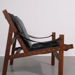 Gastone Rinaldi, Chrome and Leather Armchair