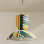 Palefire Studio x 8 Holland Street, Buoy Pendant Light in Stripes