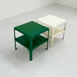 Vico Magistretti, White 'Selene' chairs