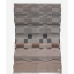 Catarina Riccabona, Handwoven 'Black & White with Caramel Brown' wall panel