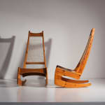 Jeremy Broun, Pair of high back rocking chairs