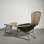 Harry Bertoia, 'Bird' Lounge Chair with Footstool