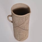 Jane Kite, Tall Jug (light diamonds)