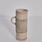 Jane Kite, Tall Jug (light diamonds)