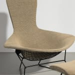 Harry Bertoia, 'Bird' Lounge Chair with Footstool