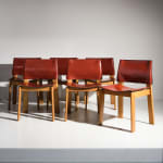 Afra & Tobia Scarpa, Set of six chairs