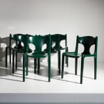 Augusto Savini, Set of six chairs for POZZI