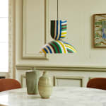 Palefire Studio x 8 Holland Street, Buoy Pendant Light in Stripes