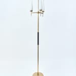 20th Century European, Floor lamp with three conical shades