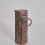 Jane Kite, Tall Jug (light diamonds)