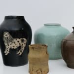 Vicke Lindstrand, Ice Blue Vase