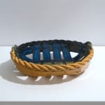 20th Century British, Ribbed Hyacinth Vase