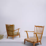 Paolo Buffa, Pair of ladder back armchairs