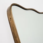 Italian, Brass edged mirror