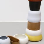 Jane Kite, Tall Jug (light diamonds)