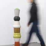 Jane Kite, Tall Jug (light diamonds)