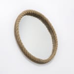 Audoux Minet, Round rope-edged mirror