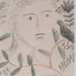 Jane Kite, Tall Jug (light diamonds)