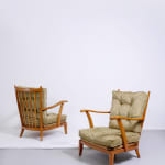 Paolo Buffa, Pair of ladder back armchairs