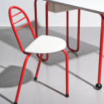 Studio Archirivolto for Fasem, Set of 6 Leather Dining Chairs