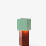 &Tradition, Verner Panton, Flowerpot Portable Lamp VP9 in Vermilion Red