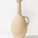 Lydia Hardwick, Stoneware pot with white inlay