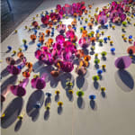 Yong R. Kwon - 權 容 來, Yellow Stream-Light, 2021