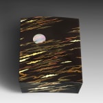 Yoshio Okada, “Glowing Clouds” Box with Sprinkled Design, 2000