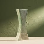 Eunsol Kim, 'Condensation' Series C1, Glazed Ceramic Sculpture in Green, The Netherlands, 2025