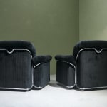 Gastone Rinaldi, Swivel Desk Chair in Cognac Coloured Upholstery, for RIMA, Italy, 1950's